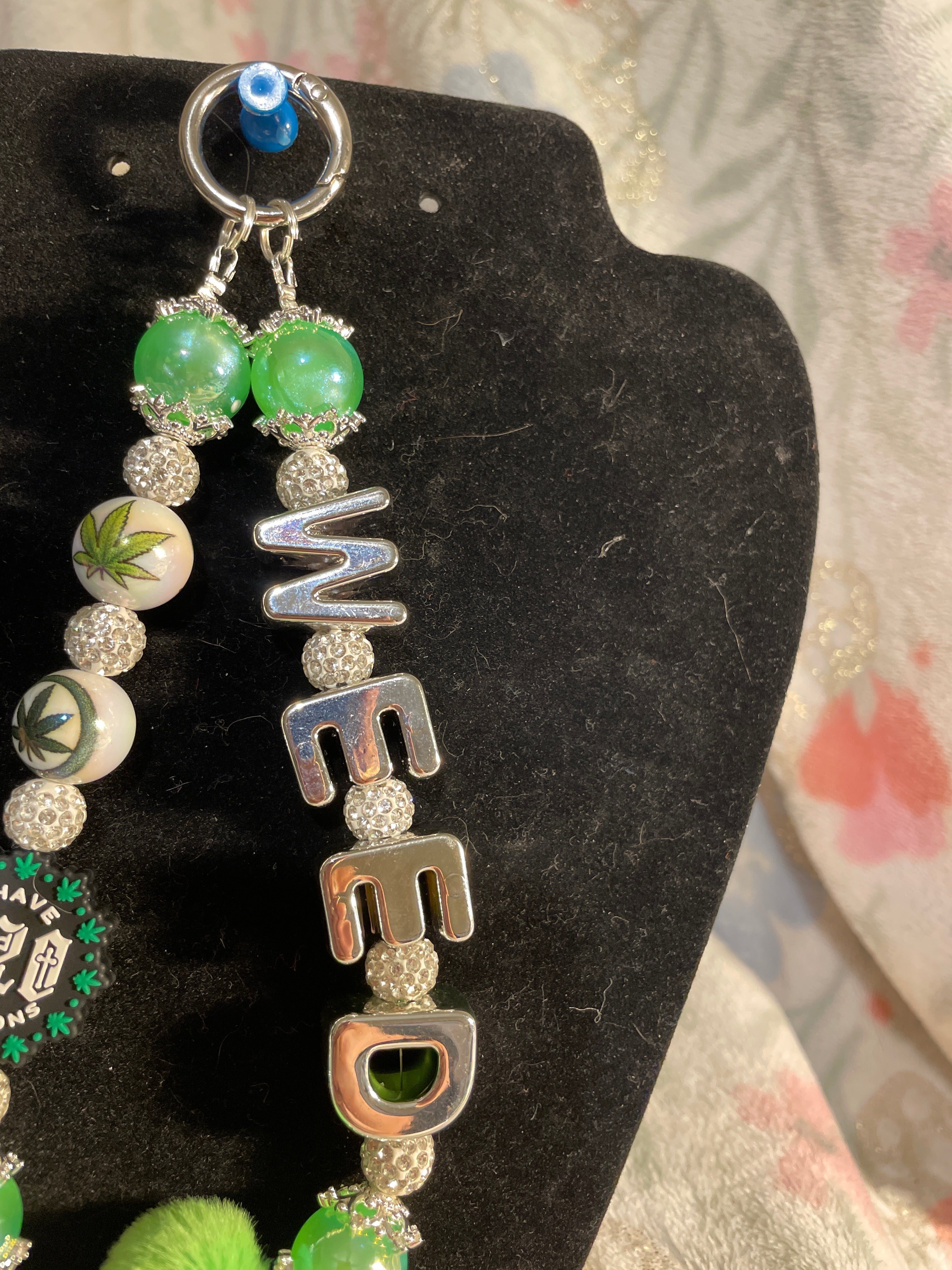 Keychain with happy time