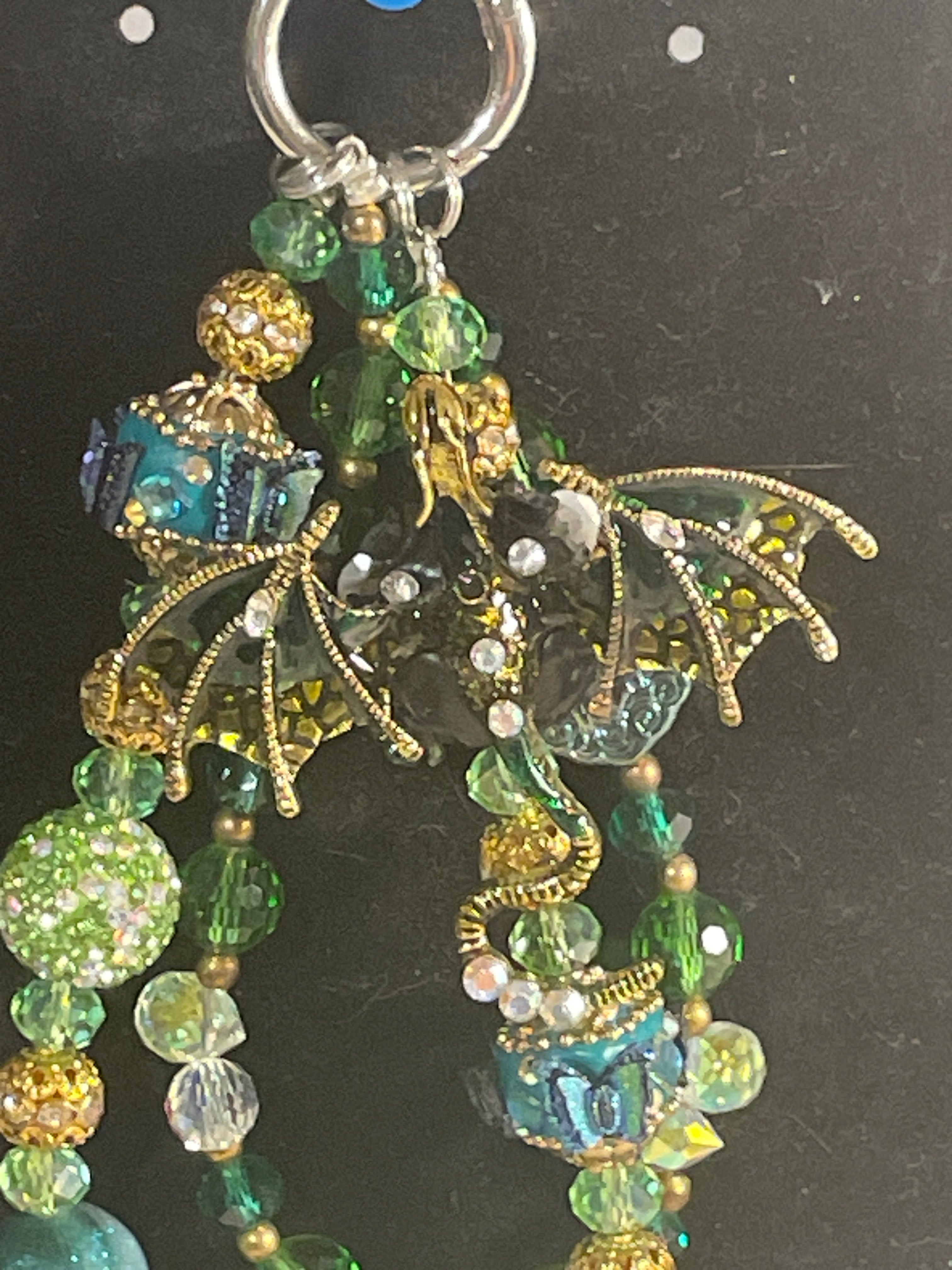 Green Dargon Keychain