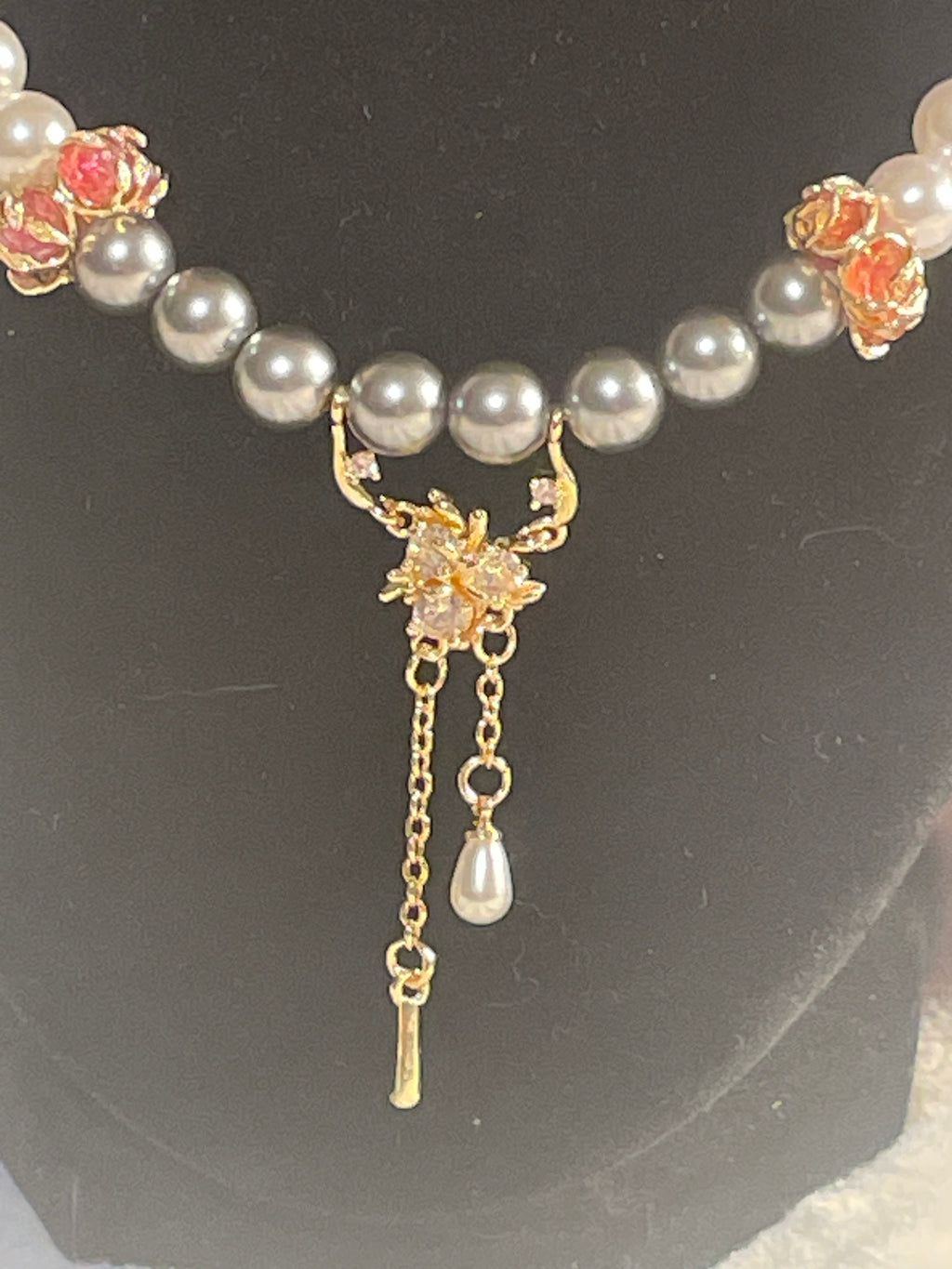 Necklace, bracelet, earrings set