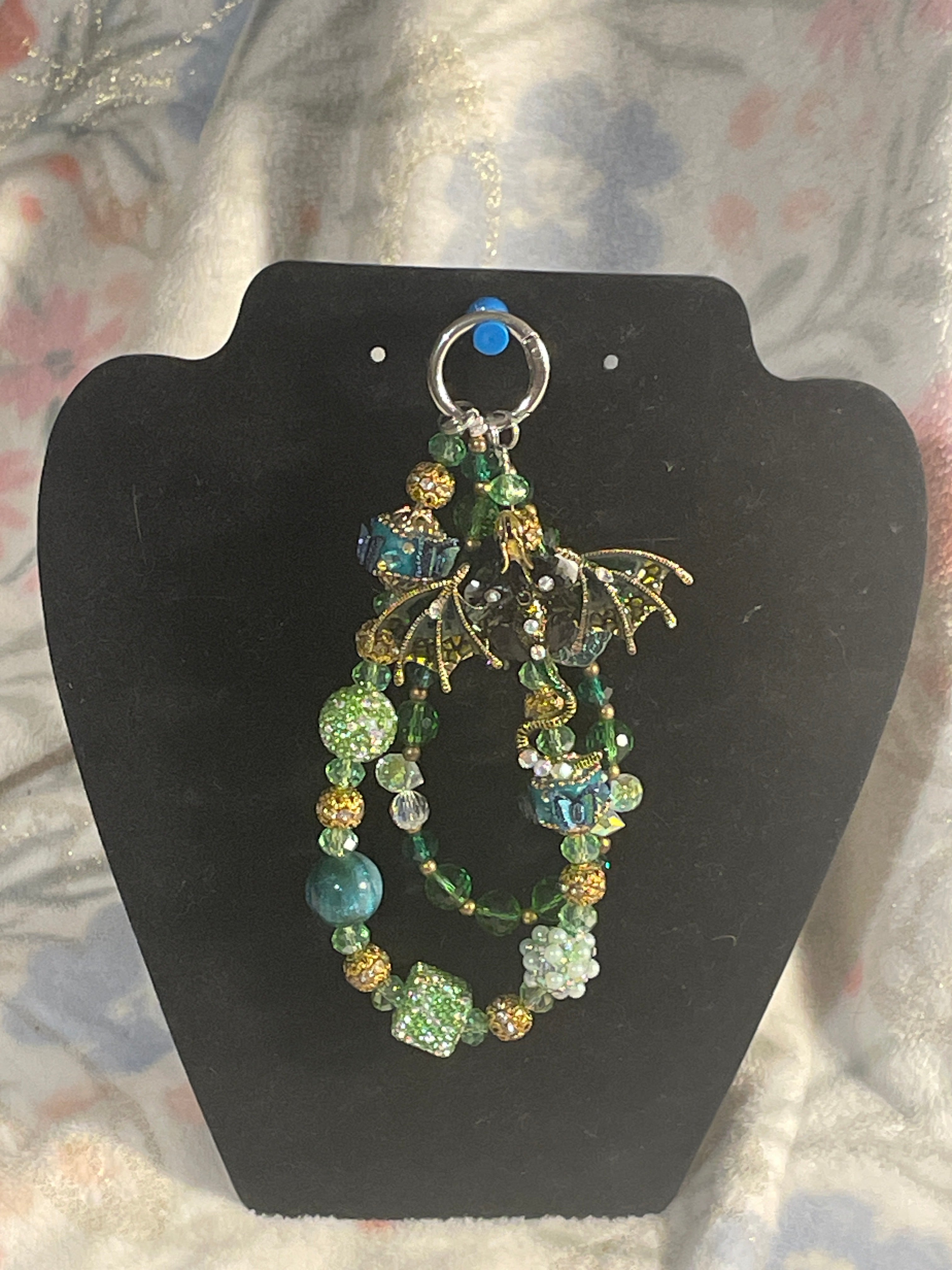 Green Dargon Keychain