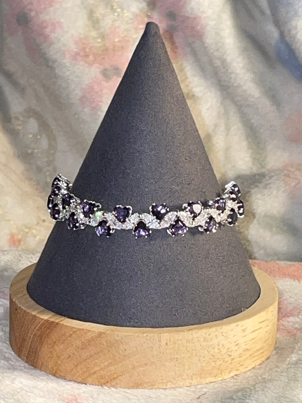 Purple Heart Bracelet