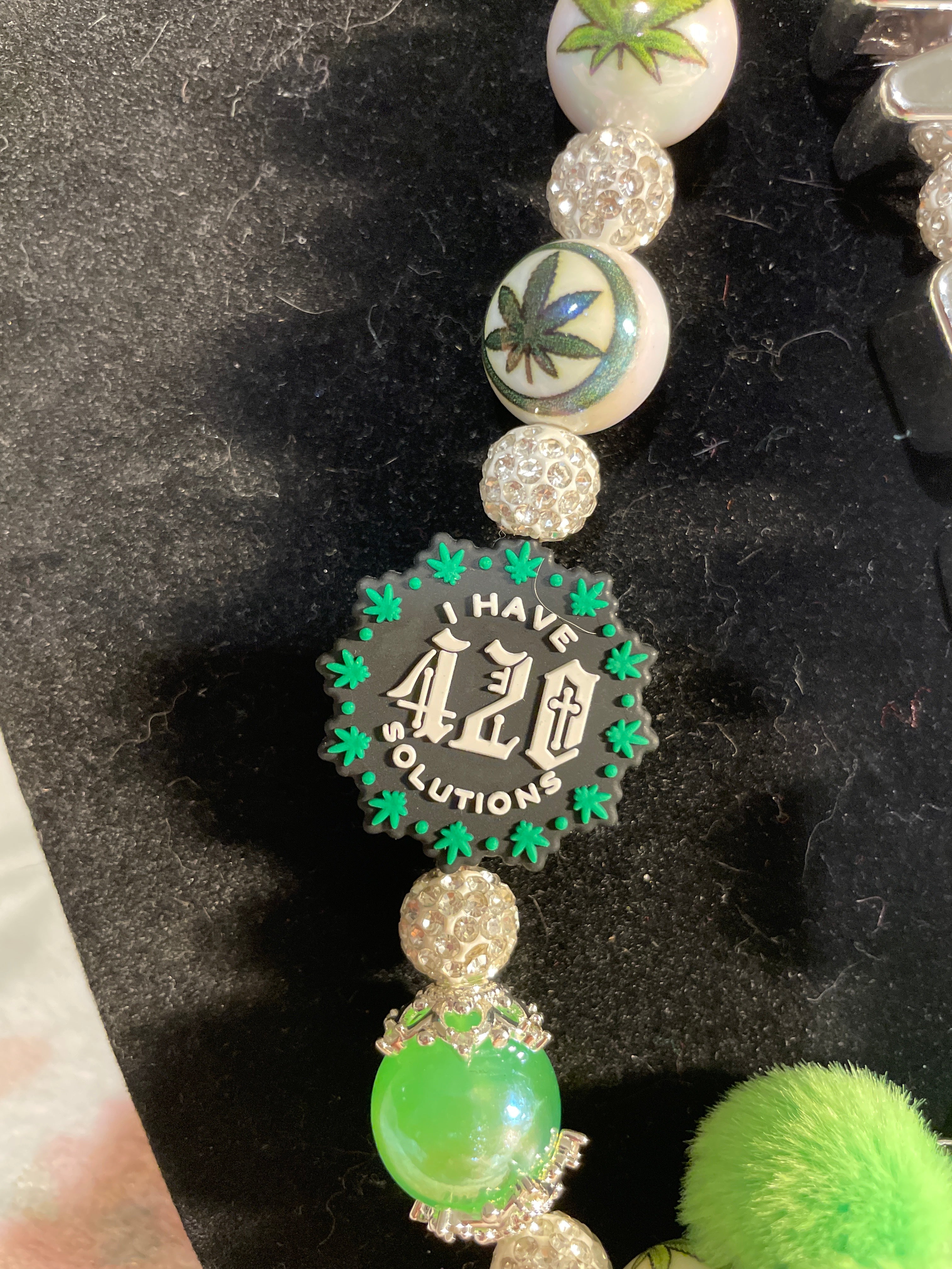 Keychain with happy time