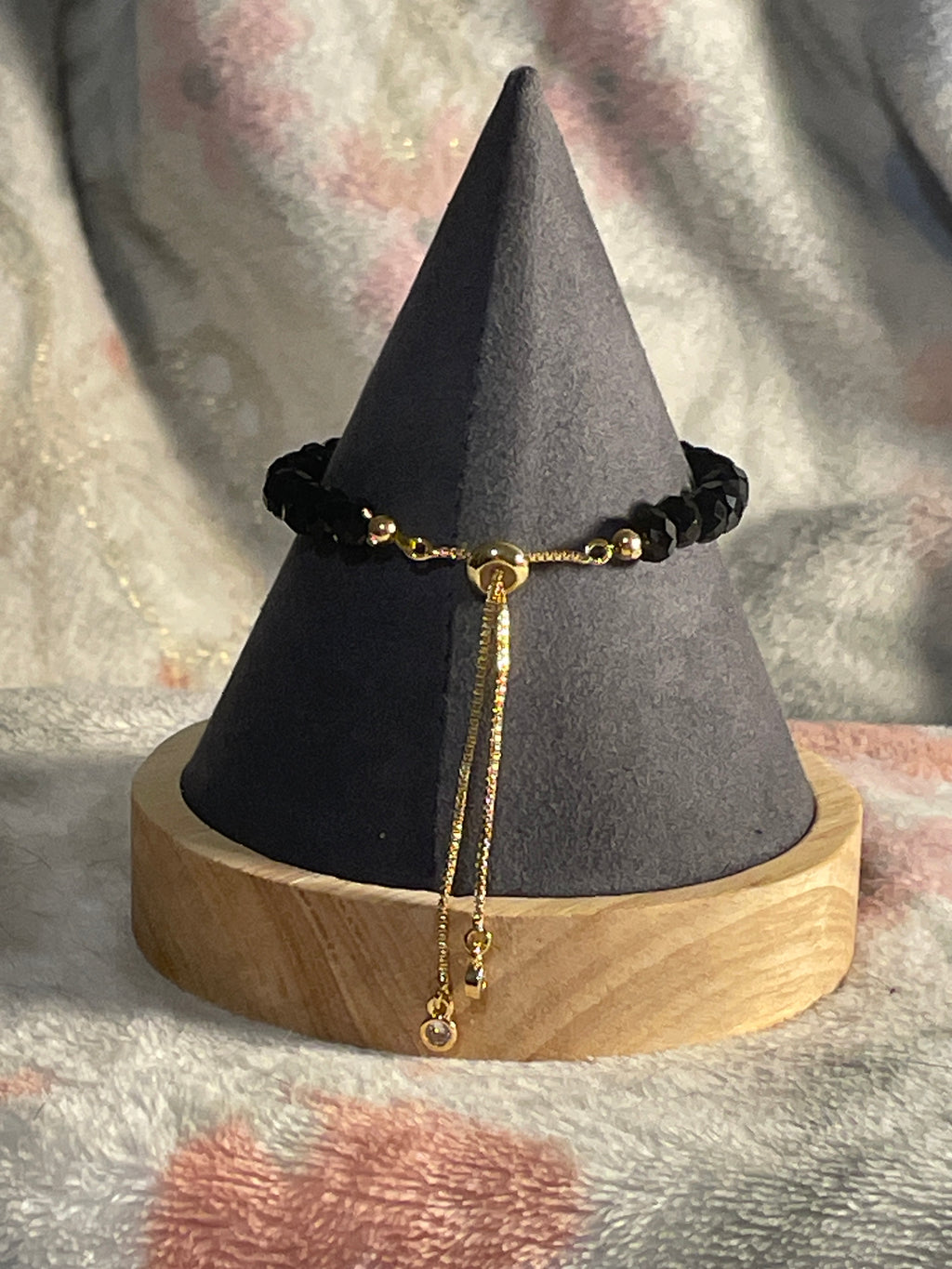 Aqua Blue Kitty Bracelet ￼