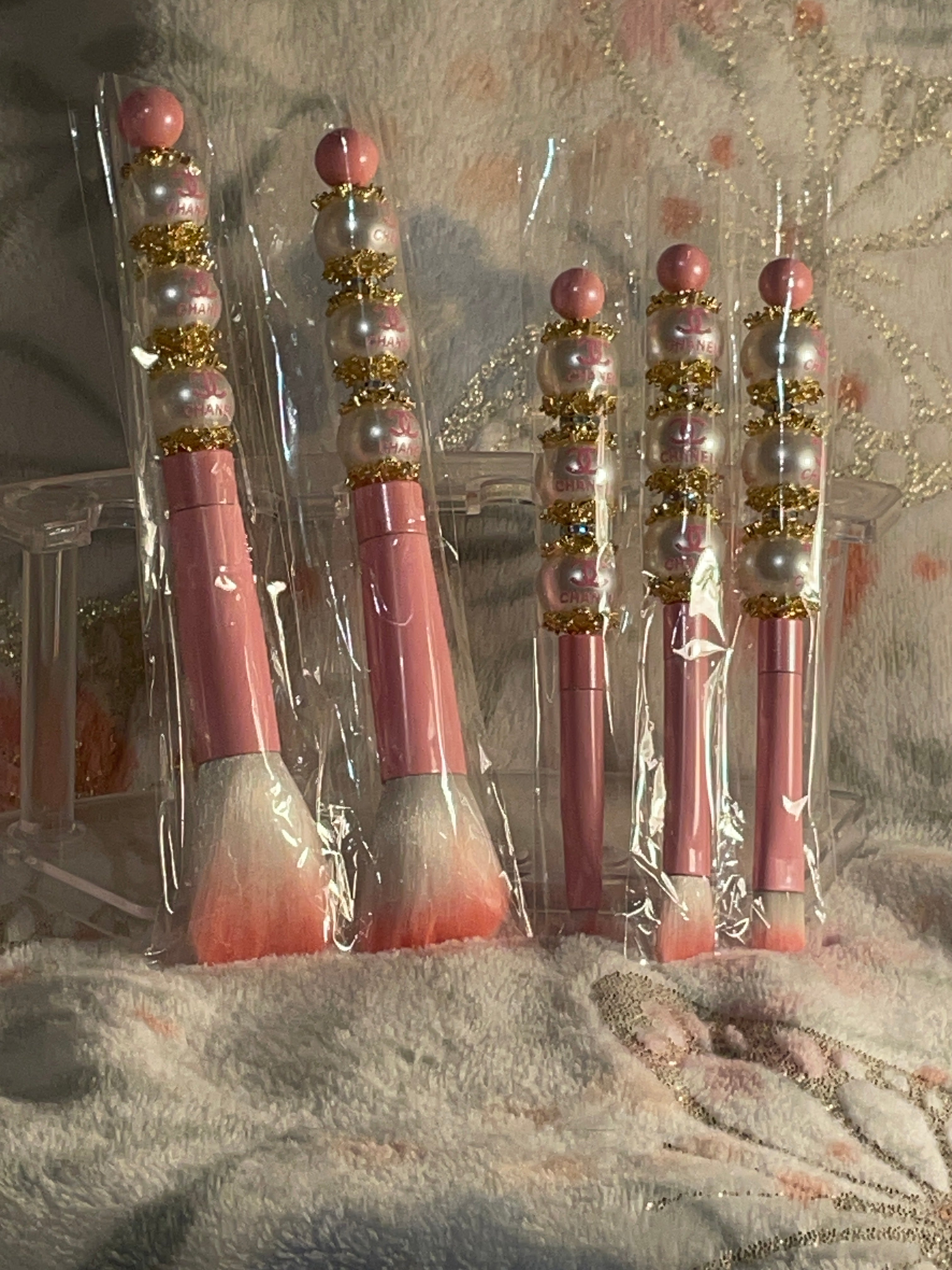 Pink Makeup Brushes