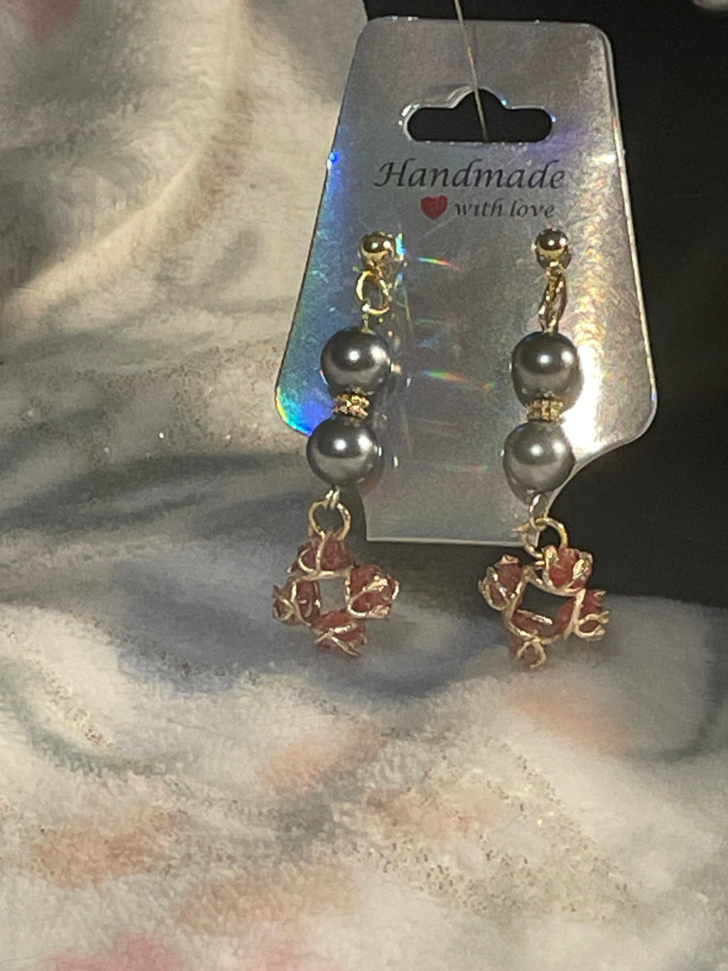 Necklace, bracelet, earrings set