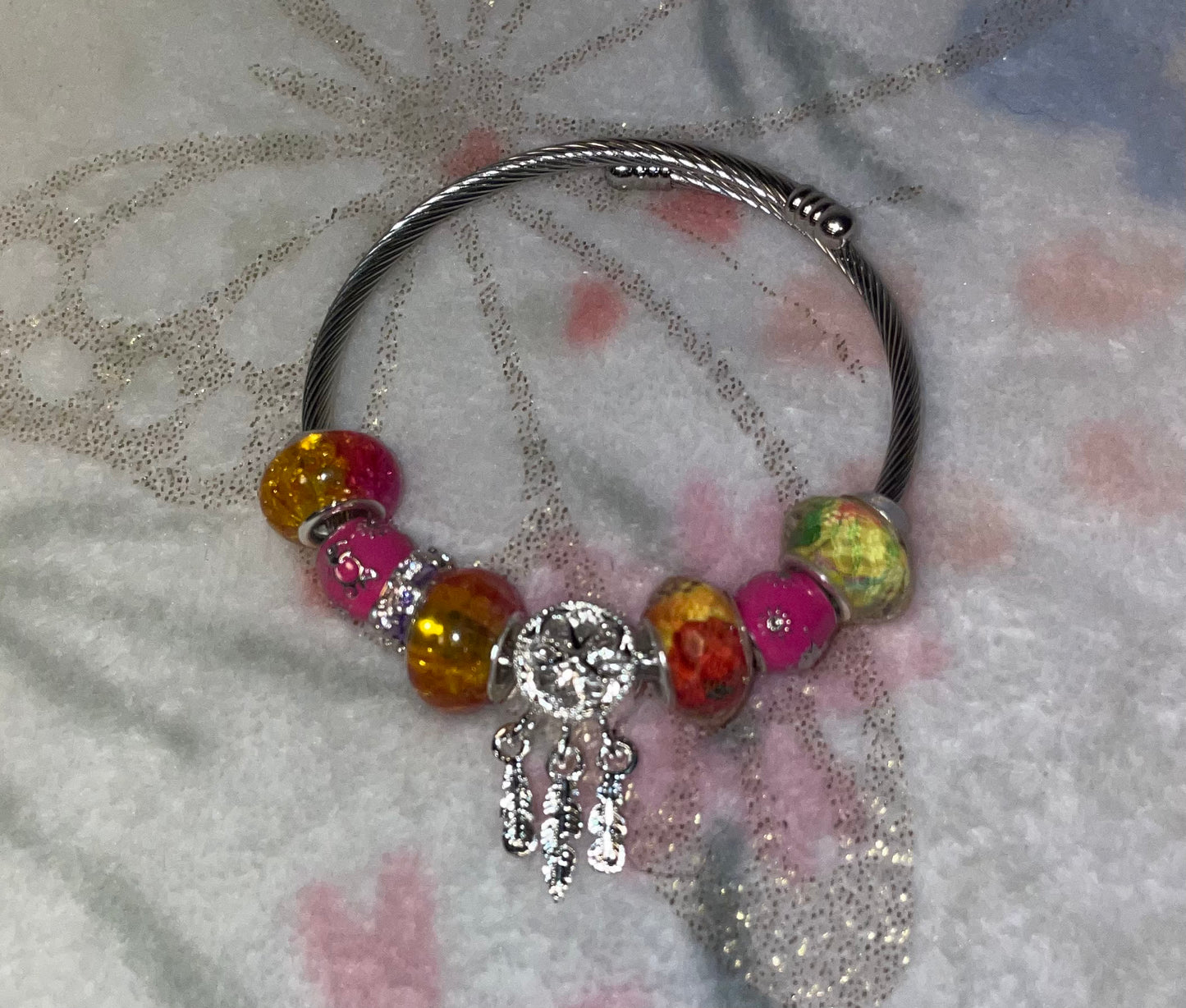 Dream catcher bracelet