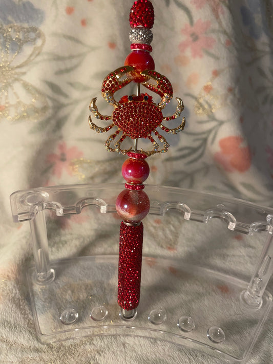 Red crab pen