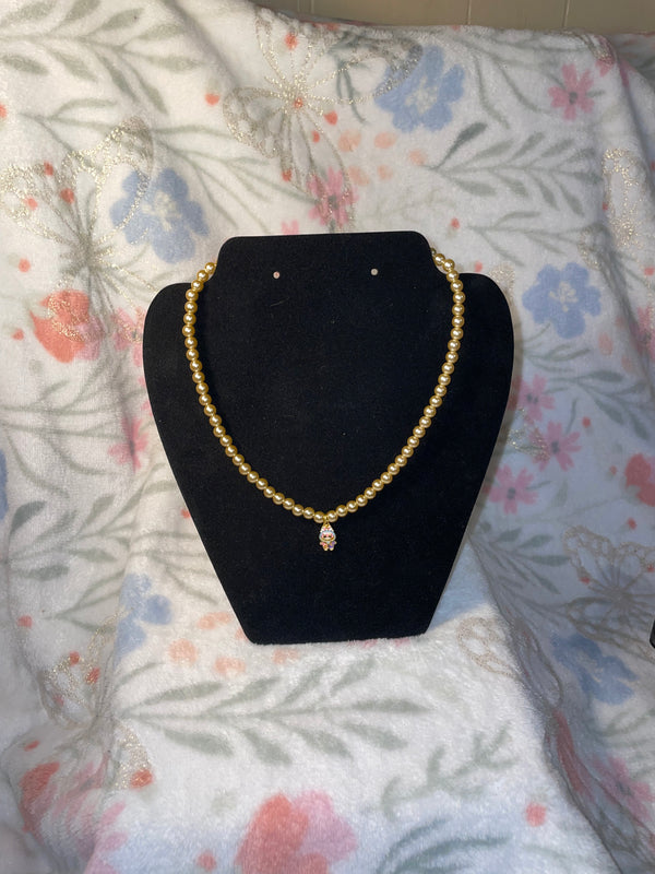 Labubu pearl necklace ￼