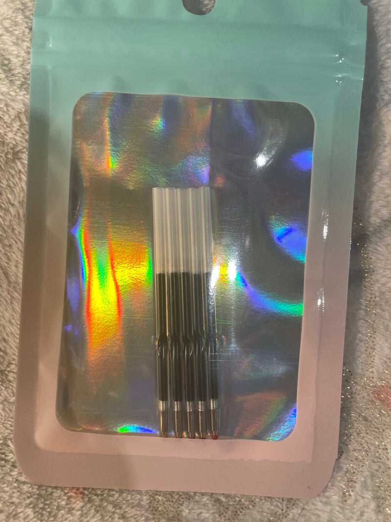 5 Refillable Black Ink