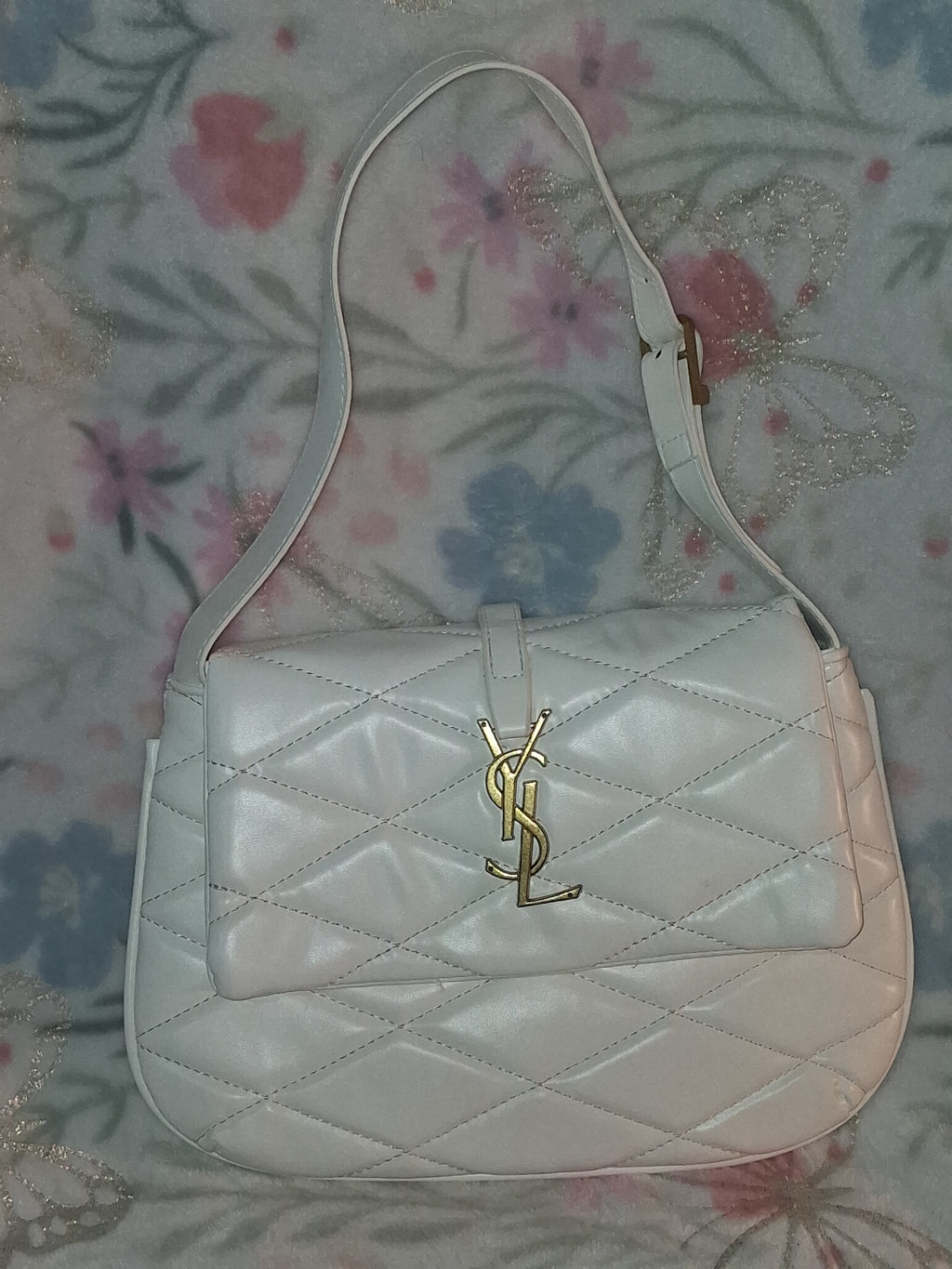 White YSL Bag