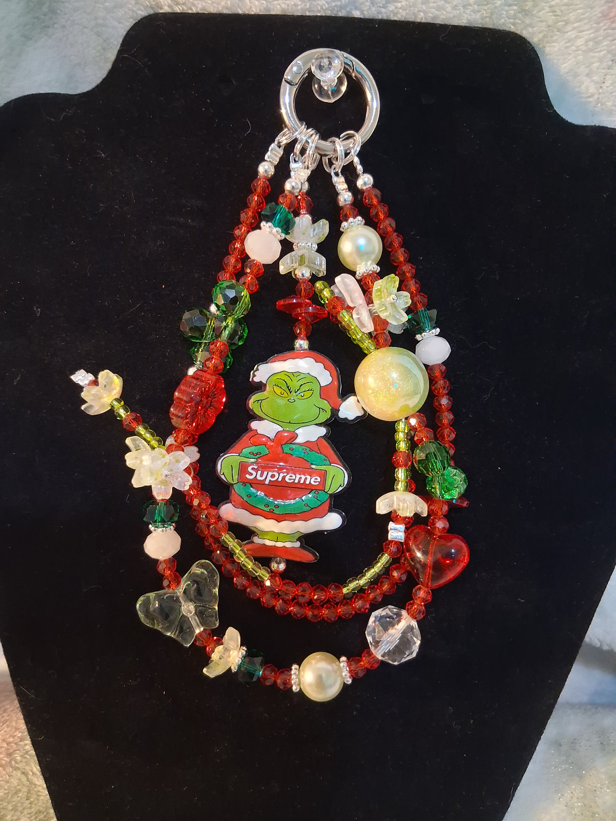 Grinch Keychain