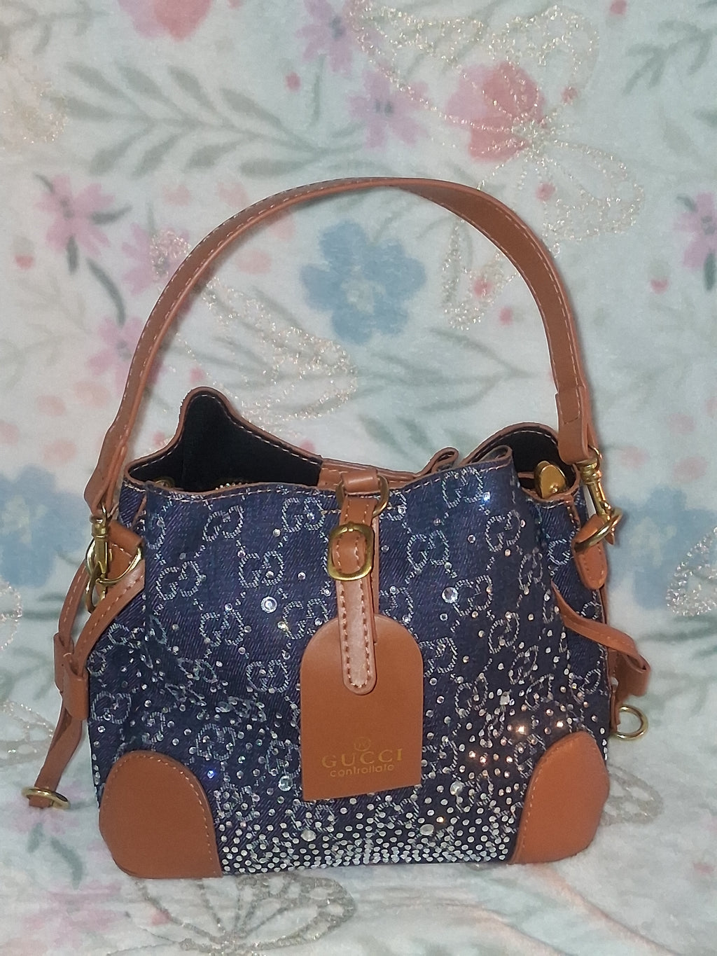 BLue Jean GG Bag