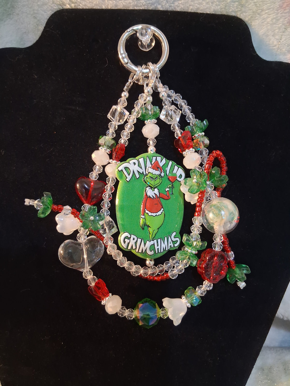 Grinch Keychain