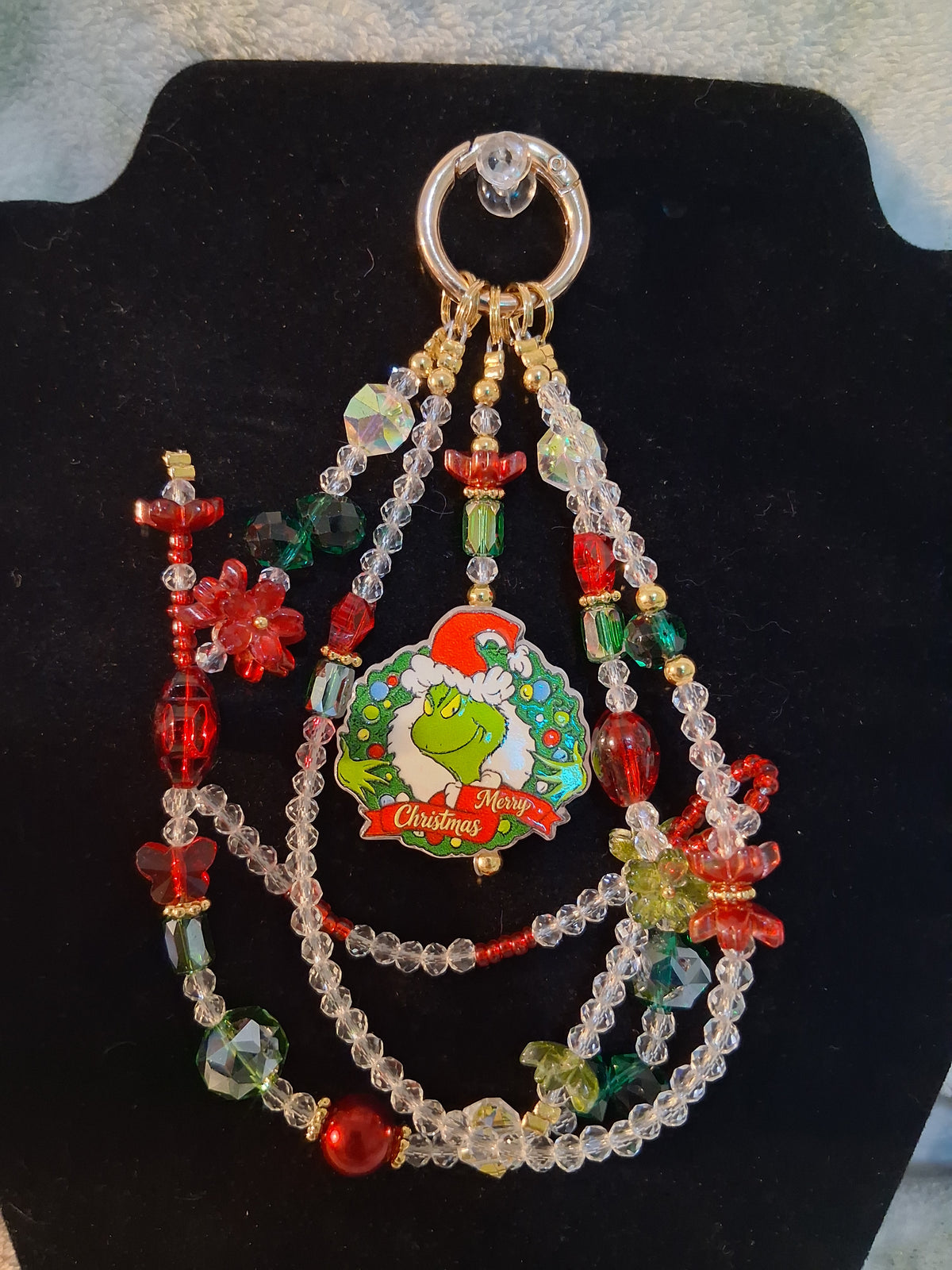 Grinch Keychain
